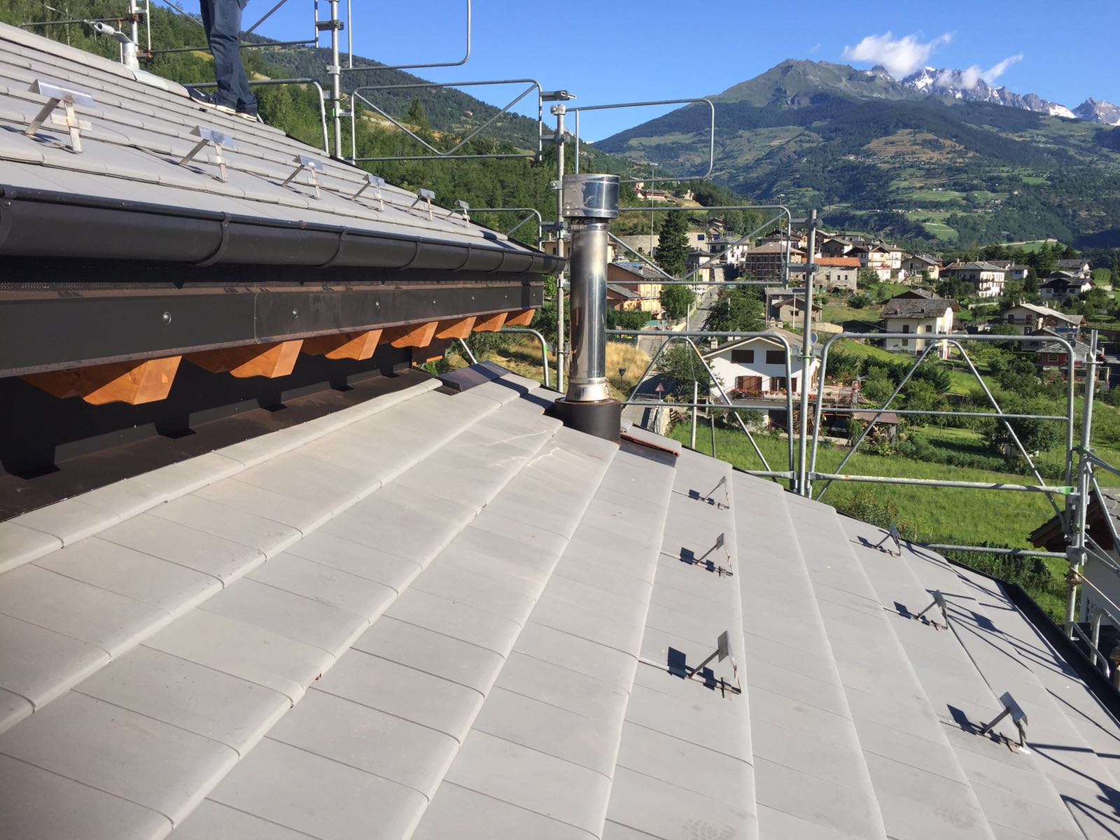 Ristrutturazione tetto - Aosta (AO)