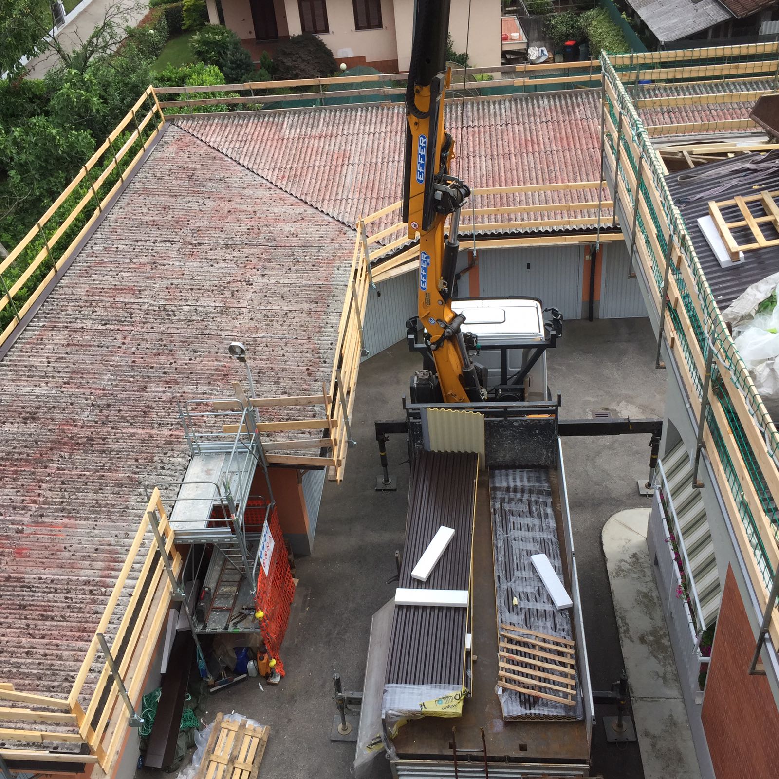 Bonifica amianto e Rifacimento copertura Condominiale - Vigliano Biellese (BI)